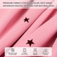 thumbnail image 5 of Cortinas XiDi para decoración de dormitorio, color rosa, 132 x 213 cm, 5 of 9
