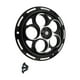 thumbnail image 1 of Protector de Cubierta de ventilador de motor Cola Primavera 150 Negro Cubierta del ventilador del protector del motor, 1 of 8