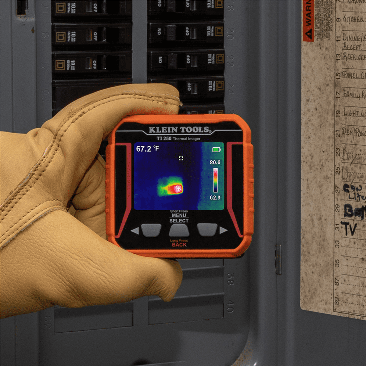 Klein Tools Rechargeable Thermal Imaging Camera, Over 19,200 Pixels