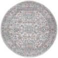 thumbnail image 4 of SAFAVIEH Oregon Creighton Floral Bordered Area Rug, 10' x 14', Grey/Ivory, 4 of 9
