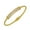 Gold, variant on Fashion Alloy Black Yellow Gold-Tone White CZ Twisted Cable Bangle Bracelet