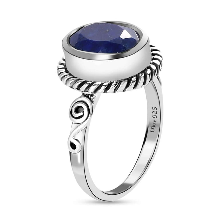  CaratYogi Mystic Quartz 925 Sterling Silver Crown Dainty Rings  Chakra Healing Birthstone Jewelry Gift for Women, Wife, Girlfriend Size 4:  Clothing, Shoes & Jewelry