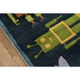 thumbnail image 3 of Retro Robot Print Hand-Tufted Acrylic Rug - Lil Mo Whimsy LMJ-1 (5.0 ft. x 7.0 ft. Rectangle), 3 of 4