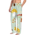 thumbnail image 6 of Naloa Mushroom Bee Pajama Pants Men, PJ Bottoms, Sleep & Lounge Pants-Large, 6 of 6