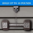 thumbnail image 4 of Buy 2 get 10% off Vinyl Suspension Hooks, Concealed Wall Joints On Vinyl Panels, Creative Hooks For S-shaped Stainless Steel Perforated Hooks, 4 of 5
