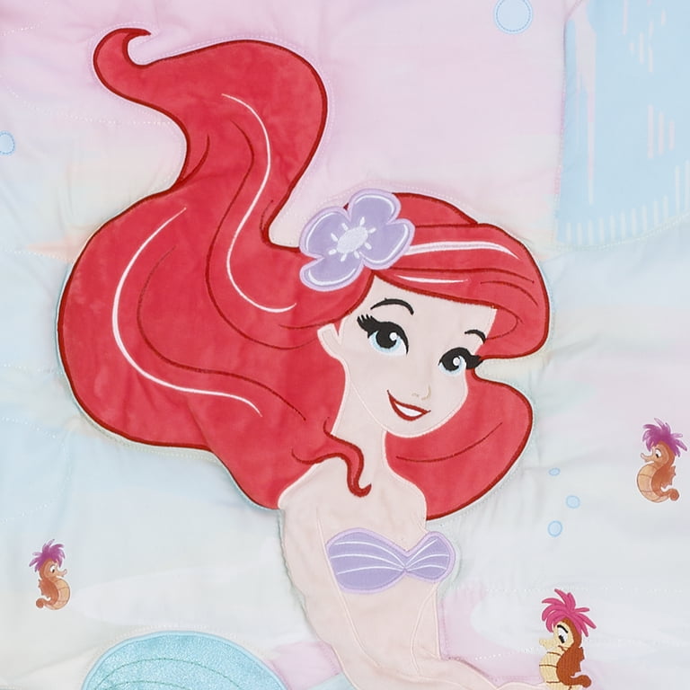 Disney Ariel Watercolor Wishes 3 Piece Crib Bedding Set