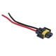 thumbnail image 1 of Conector de faro H11 H8, conector de bombilla, conectores de mazo de cables para faro antiniebla, 12V 24V, 1 of 5