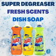 thumbnail image 2 of Ajax Dish Soap - Super Degreaser 14 FL OZ (Lemon, Orange, Lime) ( Variety Pack of 3) 1 of Each - Packaged by Gaudum, 2 of 7
