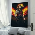 thumbnail image 3 of Roman Reigns Poster, Canvas Wall Hanging Art Painting, Artwork Print for Home Decor Bedroom Living Room Dorm, Frame, 3 of 8