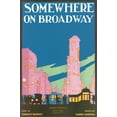thumbnail image 2 of Art.com Somewhere on Broadway, Sheet Music, New York Stretched Canvas Print Wall Art, 12" x 18", 2 of 4