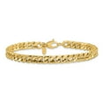 thumbnail image 5 of Auriga Fine Jewelry 14K Yellow Gold Polished Fancy 8.5inch Bracelet for Women, 5 of 6