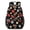 Football and Rugby Black Pattern, variant on Football and Rugby Black Pattern 17" Waterproof Oxford School Backpacks for Teens, S-Shape Padded Straps, for School, Travel, Hiking, Camping