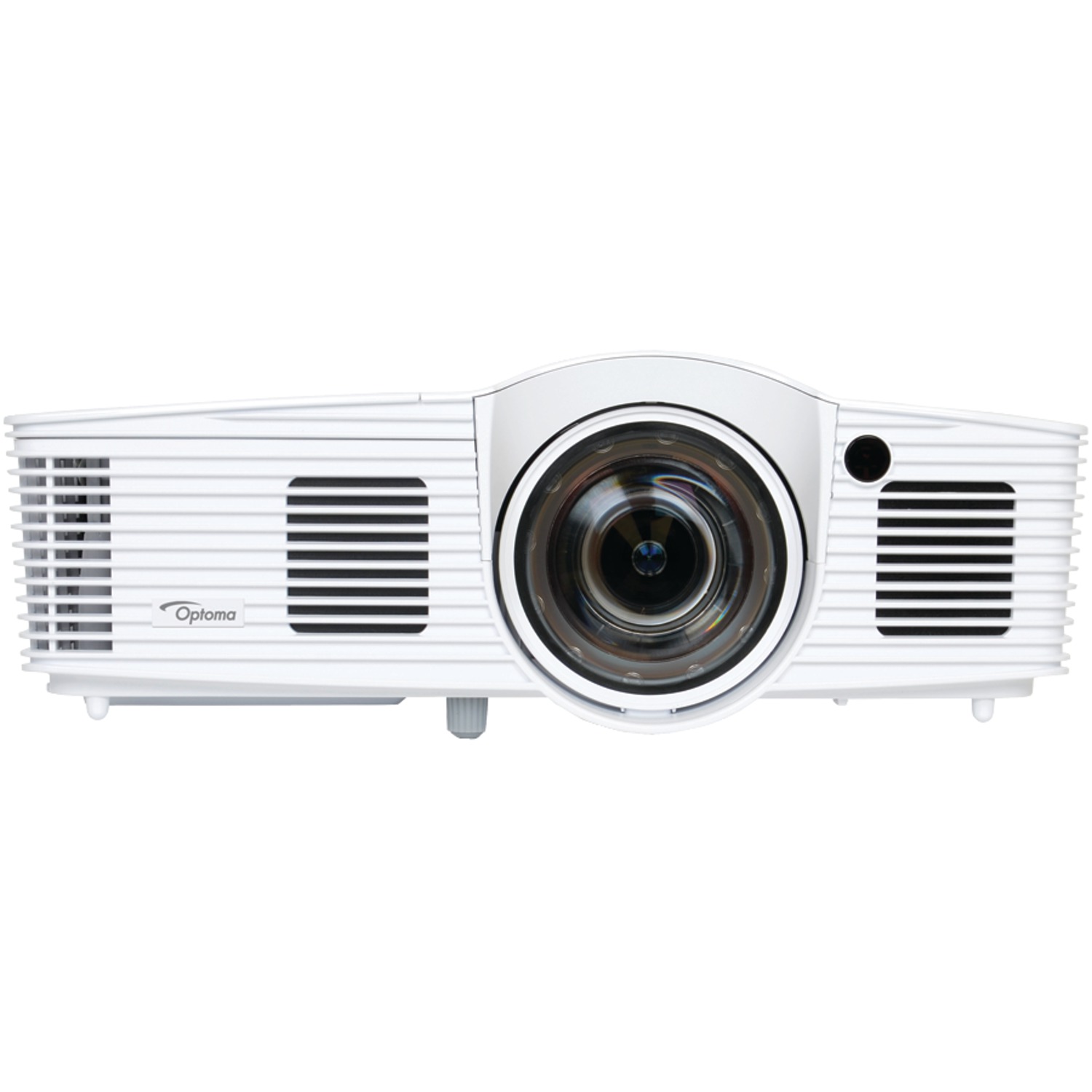 Optoma GT1080Darbee 1080p Short-Throw Gaming Projector & Pyle PRJELMT106 Motorized Projector Screen 100"