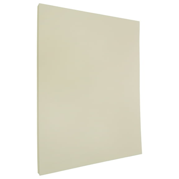 JAM Paper Laid Paper, 8.5 x 11, 24lb Natural White, 100/Pack