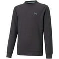 thumbnail image 6 of Puma Boy's Cloudspun Puma Black Heather Sweater Junior S, 6 of 6