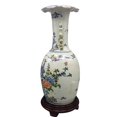 thumbnail image 2 of Chinese Porcelain Vase 4-Lion Handle Mushroom Top - Oriental Furniture Warehouse, 2 of 3