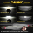 thumbnail image 2 of OFFROAD GAMERS New Laser CM31&nbsp;Bright 7 Inch Led Headlights Round Hi Low Beam Halo Compatible with Jeep Wrangler JK JKU TJ LJ etc H6024 DOT Hi/Lo Sealed Beam(1 Pair), 2 of 3