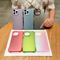 thumbnail image 7 of Decase for Apple iPhone 11,iPhone 11 Rugged Case Luxury Glossy Drop Protection Cute Design Fashionable Scratch-resistant Slim Thin Phone Cover - lightbrown, 7 of 7