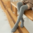 thumbnail image 5 of Baqcunre Long Socks Thigh High Cotton Socks, Women Knit Thigh High Socks Over The Knee High Leg Warmers Winter Long Boot Stockings, Socks for Women, Mens Socks, 5 of 6