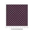 thumbnail image 4 of Rwraps Polka Dot Sweetheart Pink Matte Vinyl Film Wrap 59in x 4ft Vinyl Vehicle Car Film Sheet Roll, 4 of 9