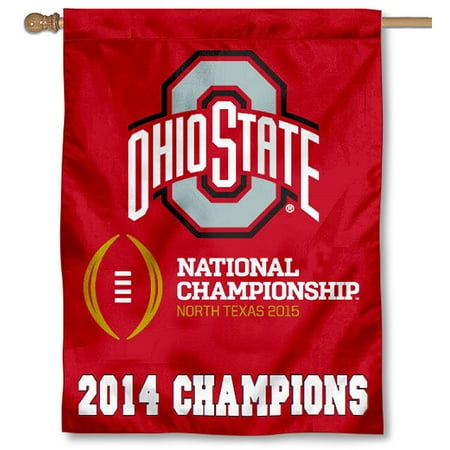 Ohio State University Buckeyes Logo Flag (Best Restaurants Near Ohio State University)