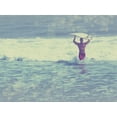 thumbnail image 2 of Peck, Gail 24x19 Gold Ornate Wood Framed with Double Matting Museum Art Print Titled - Surfer, 2 of 4
