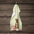 thumbnail image 4 of Carolines Treasures BB6048KTWL Easter Eggs Staffordshire Bull Terrier Chocolate Kitchen Towel 15 X 28" multicolor, 4 of 4