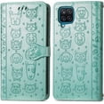 thumbnail image 6 of case for Samsung Galaxy A22 4G (Not 5G) Cartoon Girl Wallet Case,Cat Dog Style Flip Phone Cover with ID Card Holder & Kickstand PU Leather Magnetic Clasp Cases for Samsung Galaxy A22 4G MG Green, 6 of 14