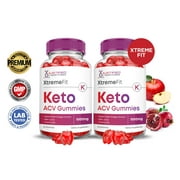 (2 Pack) Xtreme Fit Keto ACV Gummies 1000MG Dietary Supplement 120 Gummys