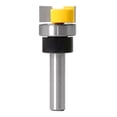 thumbnail image 2 of Yuedong 8mm Shank Flush Trim Hinge Mortising Template Router Bit with Ball Bearing Woodworking Milling Cutter Tool, 2 of 9
