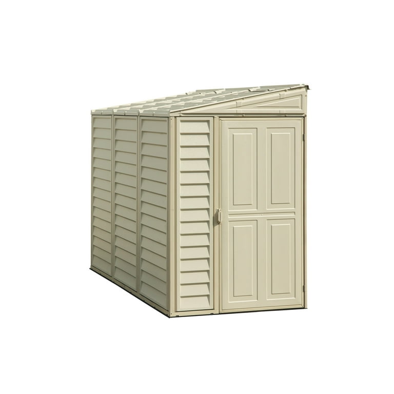 Duramax Sidemate 4x8 ft. Durable Vinyl Resin Outdoor Shed with