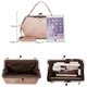 thumbnail image 3 of Bolso Retro de piel sintética con cera de aceite hueca para mujer, bolso cruzado con cierre de beso, bolso de mensajero Vintage, bolsos Vintage con cierre para mujer, 3 of 5