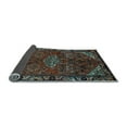 thumbnail image 2 of Ahgly Company Indoor Square Persian Light Blue Traditional Area Rugs, 6' Square, 2 of 4