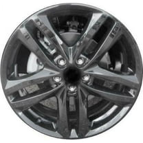 New 19x7.5 Inch Aluminum Wheel Rim 10 Spoke Black Fits 20-21 Chevrolet Equinox