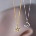 thumbnail image 3 of Butterfly Pendant Necklace, 3 of 3