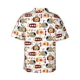 thumbnail image 3 of Goofa Submarines Hawaiian Shirt for Men, Unisex Summer Beach Casual Short Sleeve Button Down Shirts,Aloha Tropical Floral print shirt-, 3 of 9