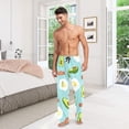 thumbnail image 7 of FREEAMG Men's Cotton Pajama Pants Lounge Sleep Pants Soft Sleepwear Pajama Bottoms with Pockets, 7 of 7