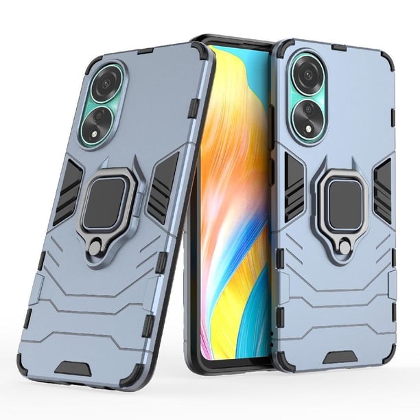 Funda para OPPO A78 4G con Soporte Anillo Giratorio 360° y Protección Resistente a Golpes y Caídas