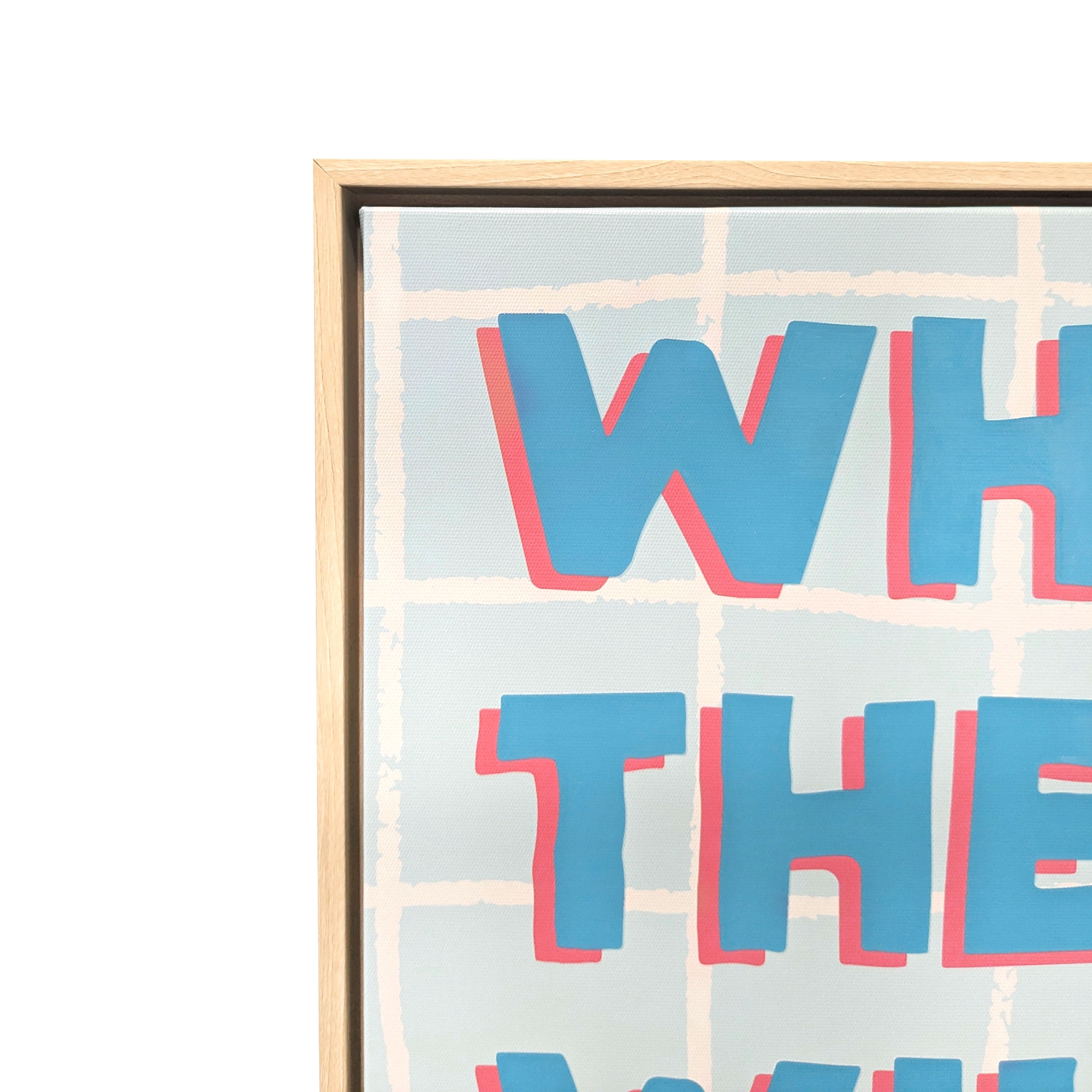 House of Happy 16x20 "Wild Things" Kids 3D Printed Wall Art on Canvas