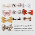 thumbnail image 2 of Baby Girl Hair Clips, Bows Barrettes Fully Lined Alligator Clip Hair Accessories for Little Girls Toddler Kids Children, 2 of 3