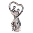thumbnail image 3 of Estatuilla de pareja Colección de estatuas de pareja Escultura de amantes Adorno del día de San Valentín para el día de San Valentín Oficina Niños , argén Macarena Estatua de pareja, 3 of 8