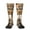 2 Black-2, variant on Rustic French Signpost Knee Socks, High Socks Long Stretchy Sock Women Knee High Stocking, Long Socks for Women