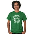 thumbnail image 3 of I'll Be Your Lucky Charm Clover Men's Graphic T Shirt Tees Brisco Brands S, 3 of 6