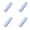 Blue-4Pcs, variant on 9.8*2.3 Inch Portable Flatware Box Travel Tableware Storage Case, Reusable Utensil Case with Lid, Wheat Straw Travel Cutlery Box for Fork Spoon Knife, Simple Utensil Holder for Lunch Bag Camping