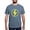 Blue Jean, variant on - Vintage Retro Lightning Bolt Men's Comfort Colors® - Mens Comfort Colors Shirt