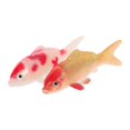 thumbnail image 2 of Realistic Goldfish Models For Aquariums Lifelike Floating Koi Fish Decor Adorable Plastic Fish Statues For Reptile Tanks, 2 of 5
