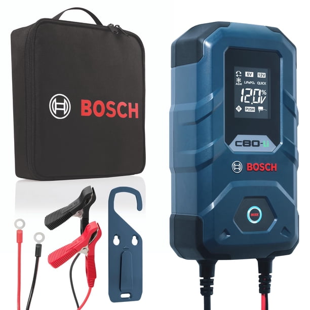 Cargador de batería Bosch C80-Li 6V/12V 20A modo rápido