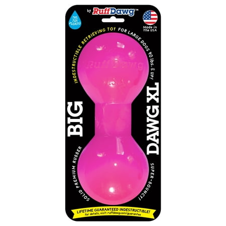 UPC: 0696486331136 | Ruff Dawg Big Dawg XL Indestrutible Retrieving Rubber Dog Toy  Color Varies