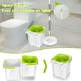thumbnail image 4 of Masthome Spin Mop with Mop Buckets Wringer System for Floor,Mop Set with 3 Microfiber Mop Pads, 4 of 7