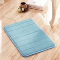 thumbnail image 5 of Absorbent Soft Non-slip Rug Foam Rug Bath Carpet Cushion Bathroom Bedroom Floor Shower Mat Colorful, 5 of 5